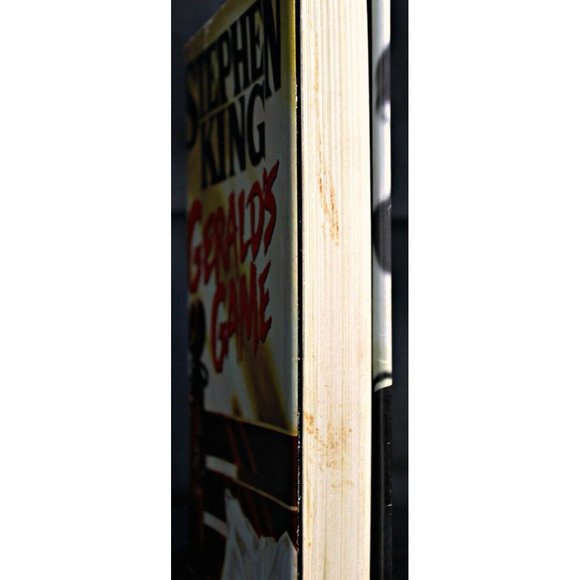 1992 First Edition Gerald's Game By Stephen King Hardcover Book Suspense - Picture 10 of 10